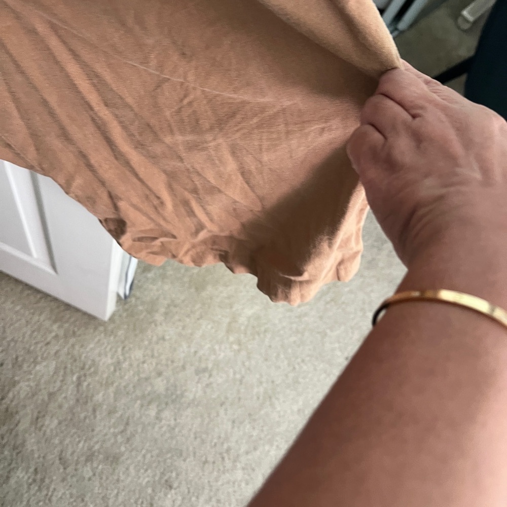 Calvin Klein Tan Jumpsuit and Brown Linen Dress Bundle - Picture 15 of 16